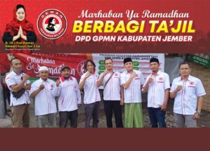 Safari Ramadhan  DPD GPMN  Kab  Jember Bagi-Bagi Takjil dan BANSOS Kepada Dhuafa