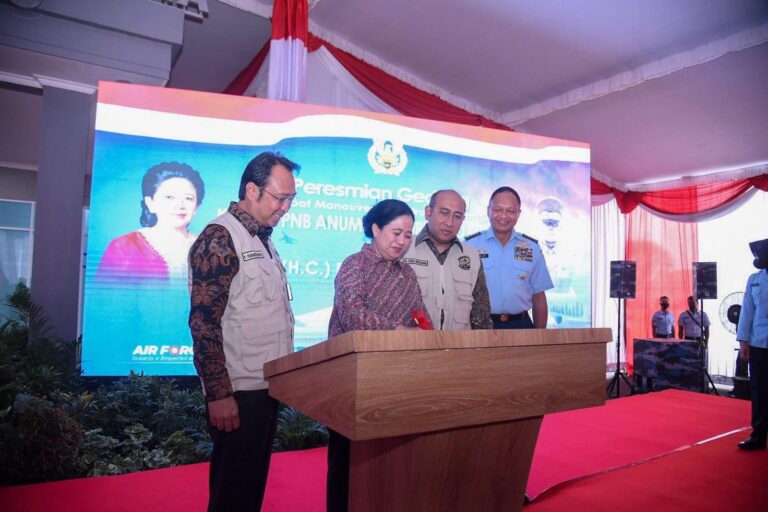 Gedung Kapten Penerbang (PNB) Anumerta Surindro Supjarso di Resmikan Ketua DPR RI Puan Maharani