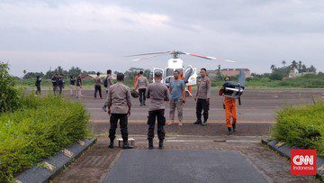 Polda Jambi Belum Bisa Ungkap Kondisi Korban Heli Mendarat Darurat