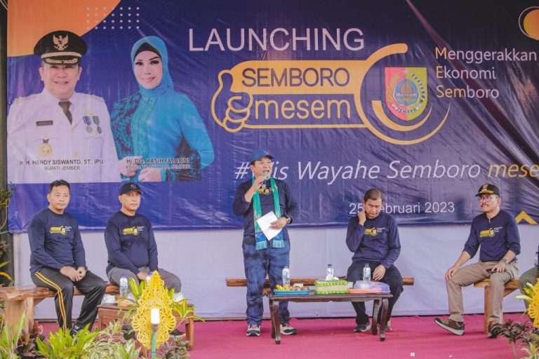 Bupati Jember Luncurkan Semboro Mesem, Untuk Tingkatkan Perekonomian Warga