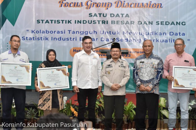 BPS Kab Pasuruan Gelar FGD Sata Statistik Industri Besar dan Menengah