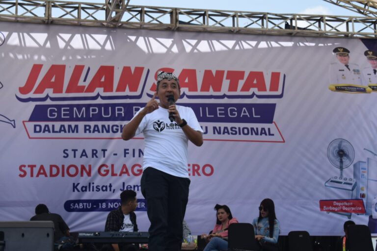 PGRI Kecamatan Kalisat Menggelar Kegiatan JJS Dalam Rangka Memperingati Hari Guru Nasional ke-78 tahun 2023