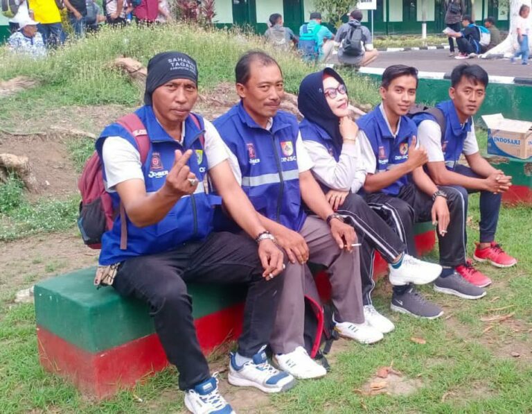 Sahabat Tagana kecamatan Hadiri Apel Siaga Sahabat Tagana kabupaten Jember di Scaba Jember