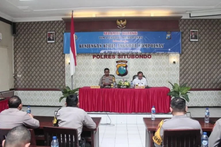 Kompolnas Cek Penanganan Aduan Masyarakat di Polres Situbondo