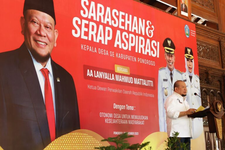 Perkuat Desa, LaNyalla: Wajar Dana Desa Semakin Besar Tiap Tahunnya