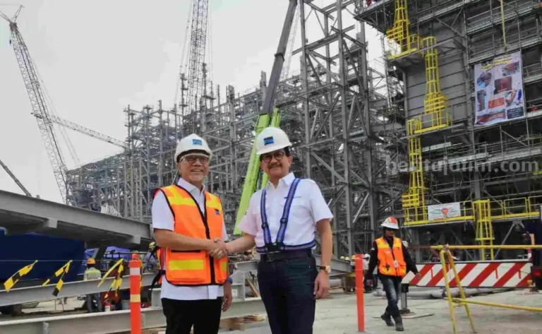 PT Freeport Indonesia Gresik Lakukan Tes Commissioning Smelter Awal Tahun 2024