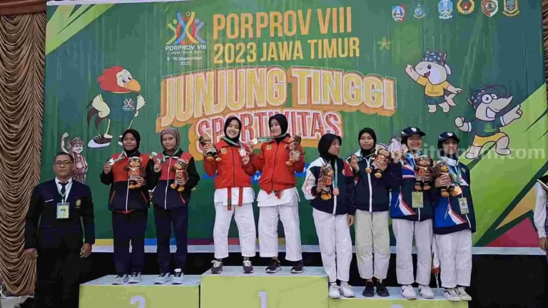 Cabor Baru Kota Mojokerto, Jujitsu Sabet Medali Emas di Porprov Jatim VIII