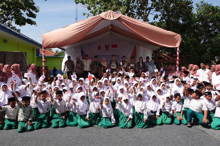 Jepang Bantu Pembangunan Madrasah Ibtidaiyah di Sukatani Tangerang