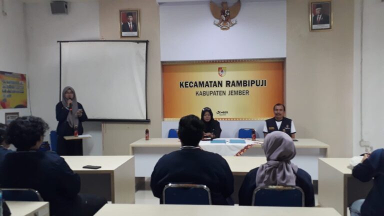 Peserta KKN Universitas Jember di Wilayah Kecamatan Rambipuji Diharapkan Bisa Menginspirasi Program Pembangunan Di Desa