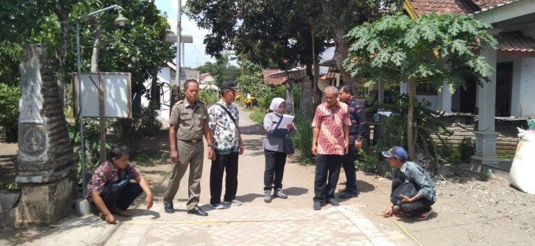 Monitoring Dan Evaluasi Bantuan Keuangan Desa BKD DD ADD dan BGH Tahap III Tahun 2023 Desa Andongsari