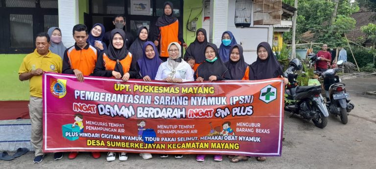 Pemberantasan Sarang Nyamuk (PSN) Di Tulip 36 Desa Sumber Kejayan