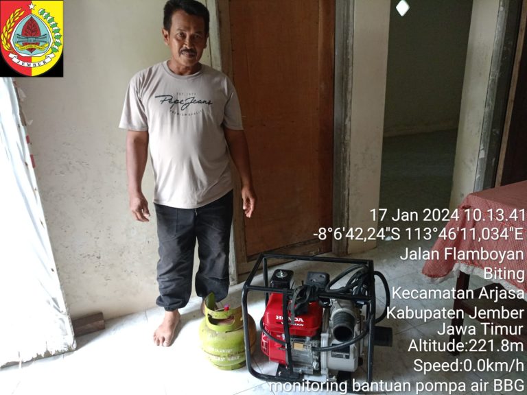 Monitoring Pemanfaatan Bantuan Alsintan Pompa Air