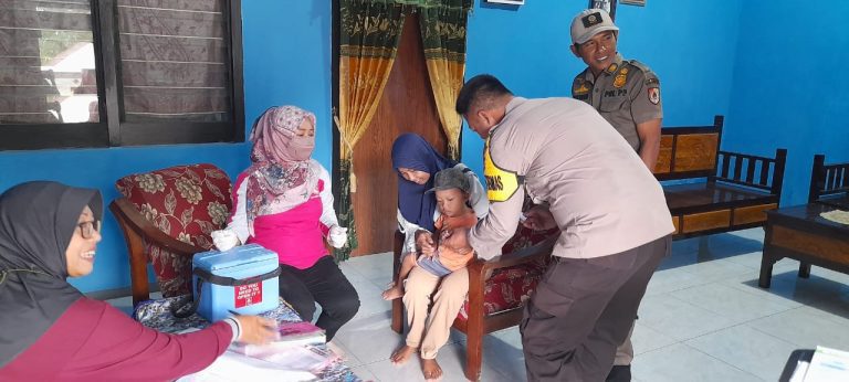 Hari Ke 5 Kegiatan Sub Pekan Imunisasi Nasional ( Pin) Polio Putaran Ke 1 Tahun 2024 Desa Paseban Kecamatan Kencong
