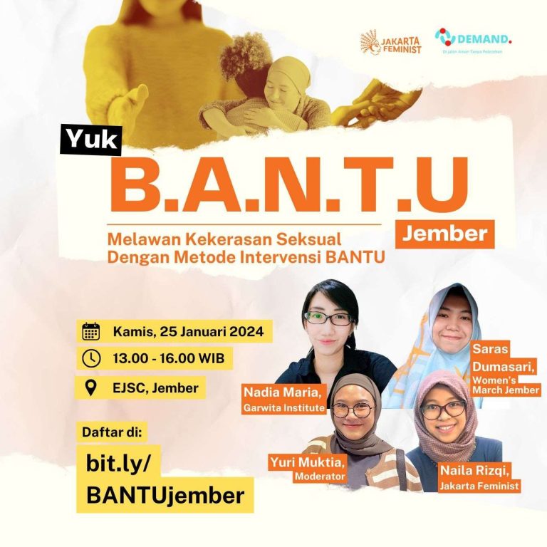 Lokakarya BANTU Berikan Pemahaman Penanganan Pelecehan Seksual