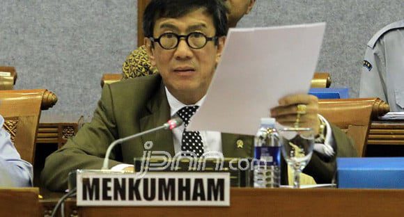 Menteri Yasonna Ingatkan Pentingnya Kemitraan Untuk Atasi Masalah Di Perbatasan