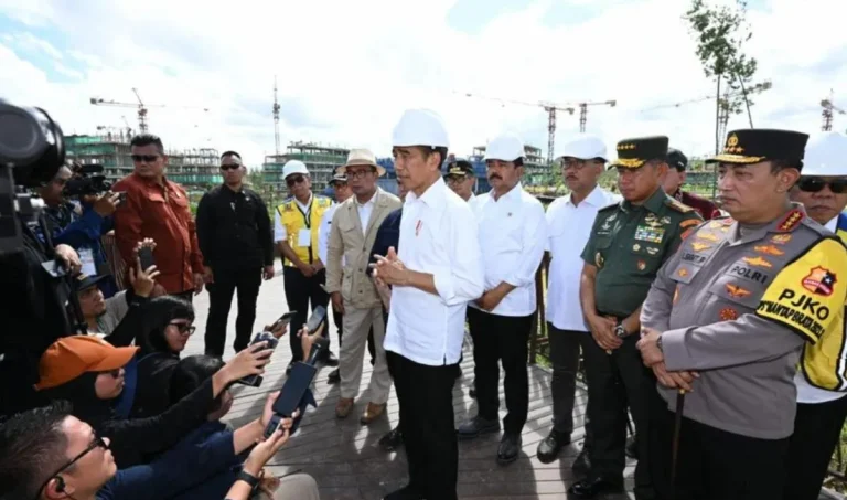 Jokowi Optimistis Upacara HUT Ke-79 RI Digelar Di IKN