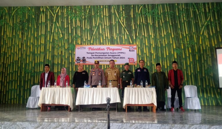 Pelantikan 267 Anggota PTPS Kecamatan Jenggawah