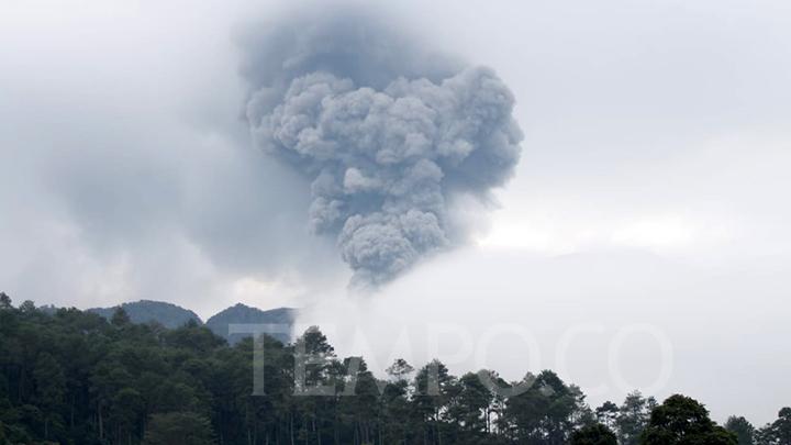 Tebal-tipis Abu Erupsi Marapi, dari Seujung Pensil sampai Bongkah Kerikil