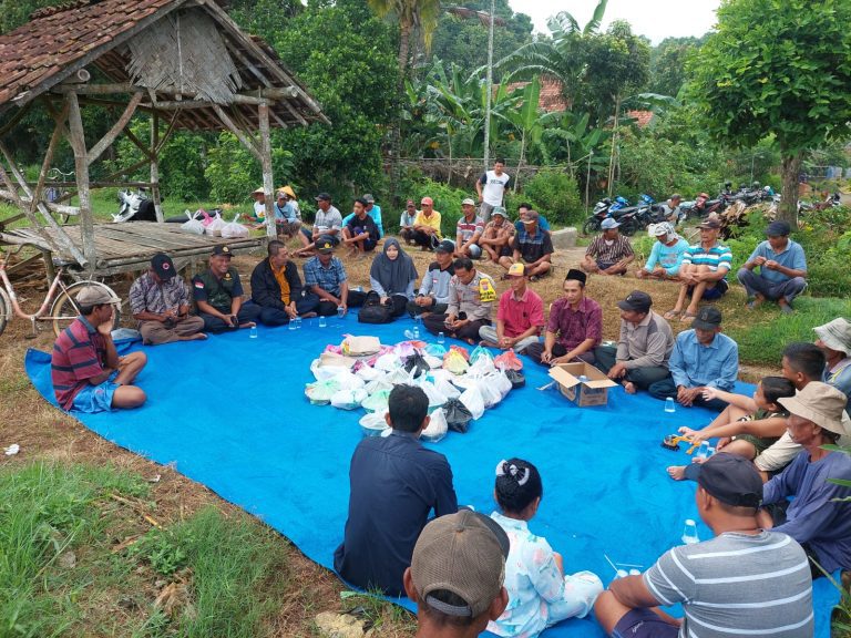 Kegiatan Tutup Tanam Poktan Sidodadi Desa Kecong Kecamatan Kecong