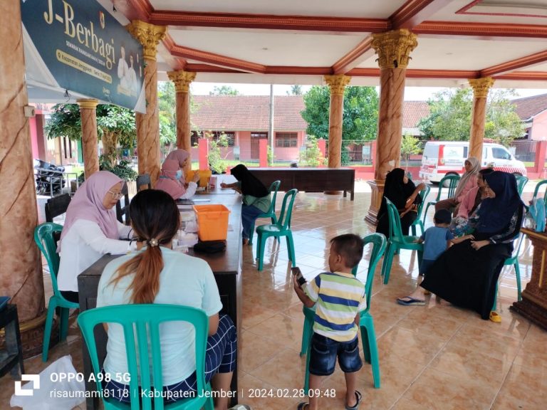 Pemeriksaan Ibu Hamil Di Balai Desa Jatisari