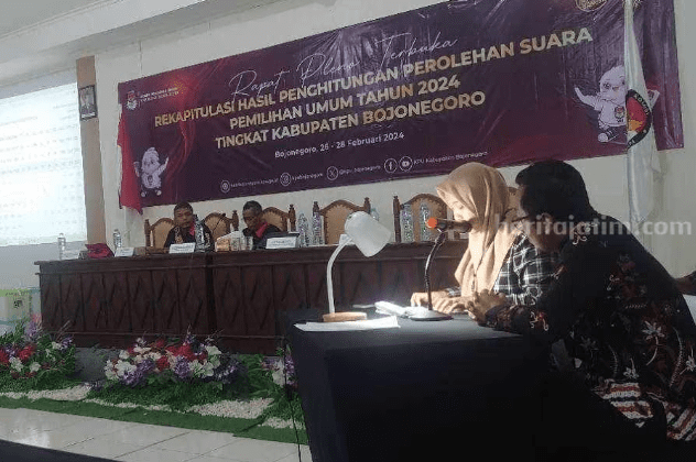 Rekapitulasi Suara Pemilu 2024 di Bojonegoro Target Rampung Cepat