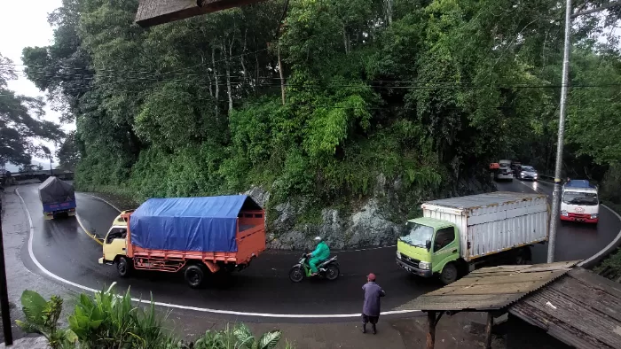 KM 36 sampai 38 Jalur Gumitir Jember Paling Mematikan