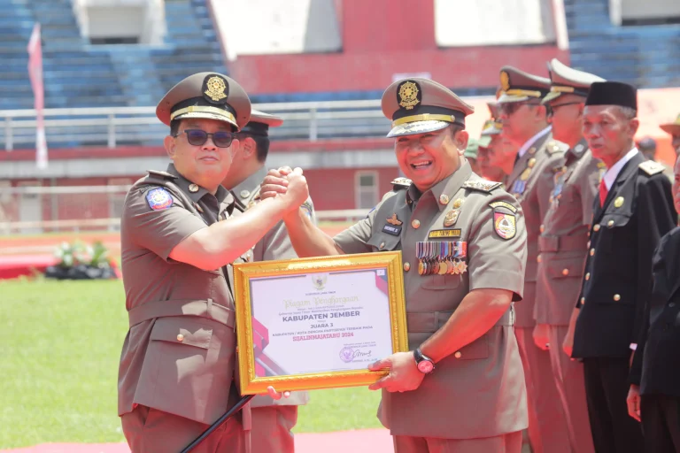 HUT Satpol PP di Jember, Ini Komentar Pj Gubernur Jatim