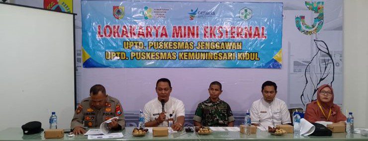 Lokakarya Mini Eksternal UPTD. Puskesmas Jenggawah Bahas Upaya Penurunan Stunting