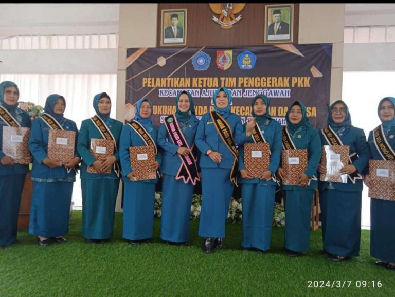 Pelantikan Ketua TP PKK Desa Jatisati Menjadi Bunda Paud