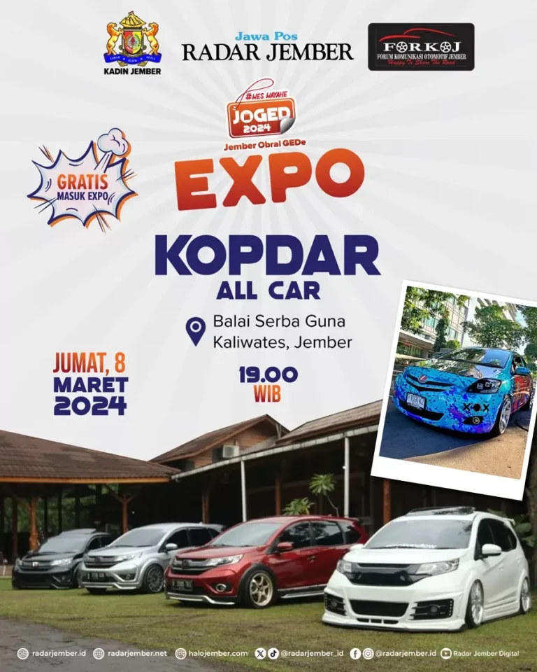 Malam Ini! Kopdar All Car Bareng Forum Komunikasi Otomotif Jember di Expo Jember Obral Gede (JOGed) 2024