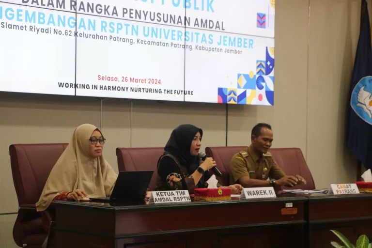 Universitas Jember Gelar Konsultasi Publik AMDAL Pengembangan RSPTN UNEJ