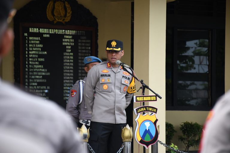 Kapolres Madiun Kota Tekankan Pentingnya Kesiapsiagaan Personil Maupun Peralatan Menghadapi Bencana Alam