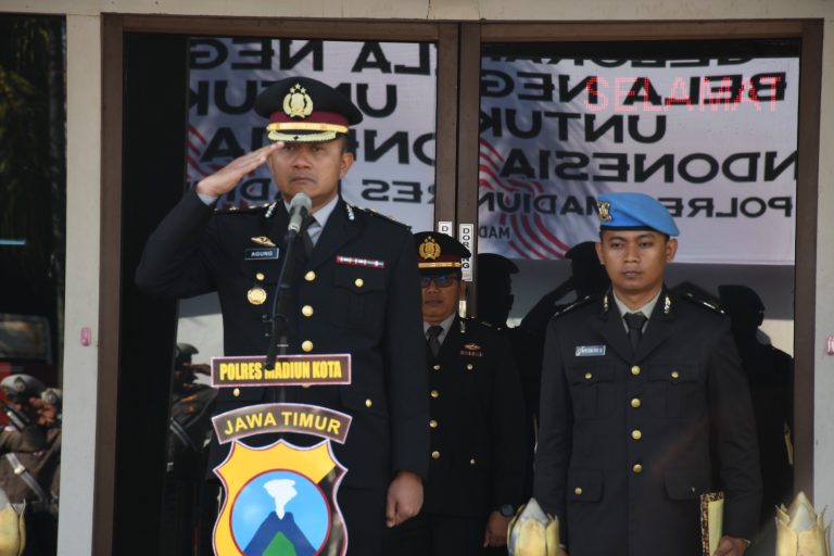 Polres Madiun Kota Peringati Upacara Hari Bela Negara, Gelorakan Bela Negara Untuk Indonesia Maju