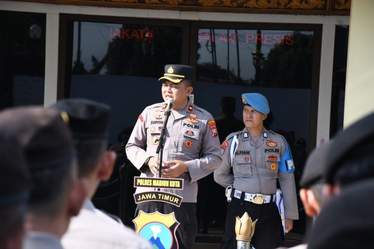 Wakapolres Pimpin Apel Pagi, Tekankan Disiplin Anggota dan Kesiapan Menghadapi Suroan