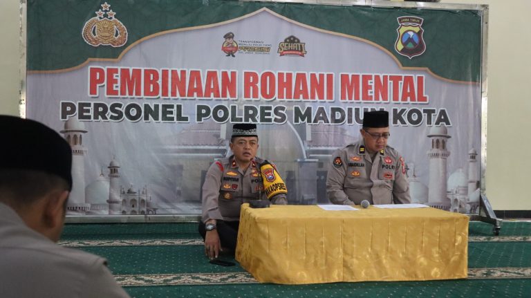 Operasi Aman suro, Polres Madiun Kota Gelar Istighozah dan Doa Bersama