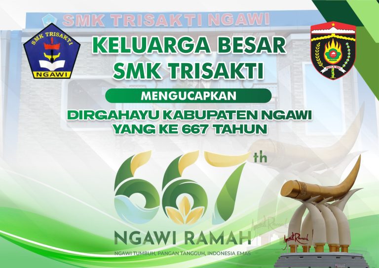 Selamat Hari Jadi Kabupaten Ngawi ke 667