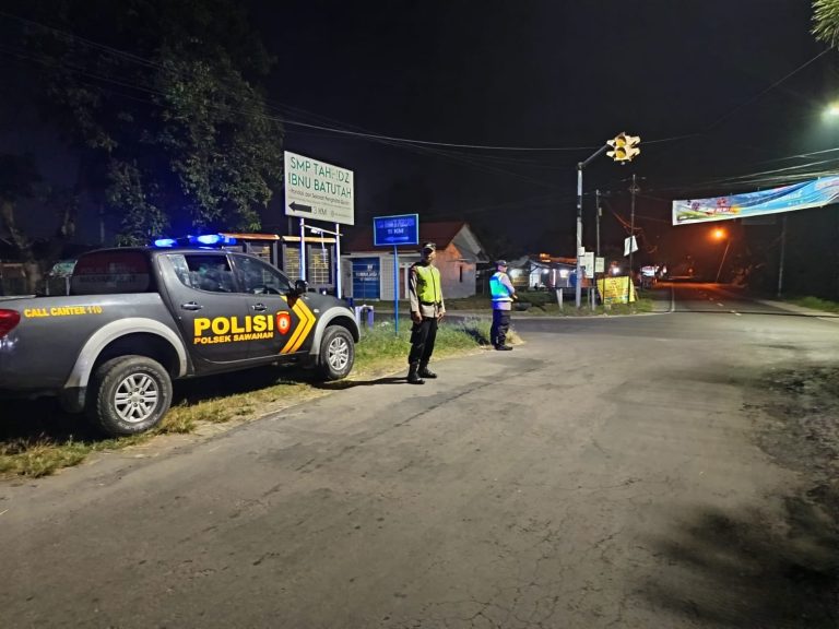 Wujudkan Kamtibmas Kondusif, Polres Madiun Kota Tingkatkan Patroli Malam dan KRYD