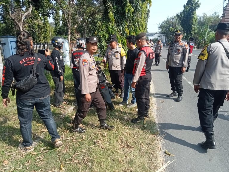Polres Madiun Kota Kerahkan 382 Personel Amankan Arus Warga ke Suran Agung PSHW di Magetan