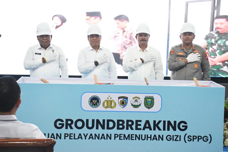 Groundbreaking SPPG Lapak Kampir Kanigoro Diresmikan Itwasum Polri, Wujud Sinergi Tingkatkan Gizi dan Ketahanan Pangan