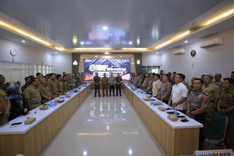Perkuat Sinergi Forkopimda dan Stakeholder, Polres Madiun Gelar Coffee Morning Kamtibmas