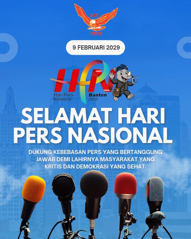 Momentum Hari Pers Nasional 2026, GWI  Berkomitmen Melahirkan Wartawan yang Profesional dan Beretika