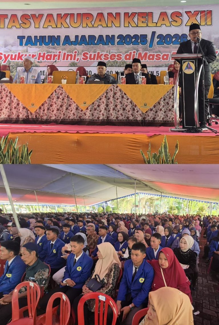 Tasyakuran Kelulusan SMKN 5 Jember 2026 Mengantar 789 Lulus, Suasana Penuh Khidmat dan Haru