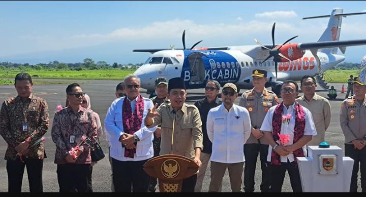 Bupati Jember Gus Fawait * Wing Air Buka Rute Baru Jember  Surabaya, Memperkuat Konektivitas dan Mendorong Kebangkitan Ekonomi Jember